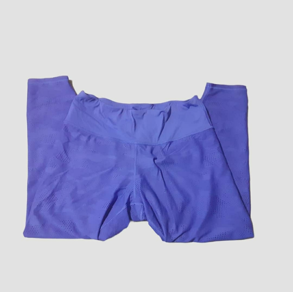 Athleta Blue Phenom Camo 7/8 Tight